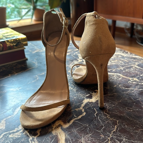 Stuart Weitzman Nudist heels, sz 9.5 - Picture 5 of 8